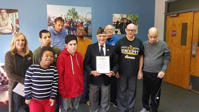 Ridgewood’s American Legion presents NCFL with Certificate of Appreciation